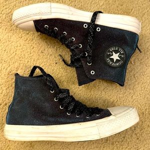 Converse All Star Glitter Size 9 Women